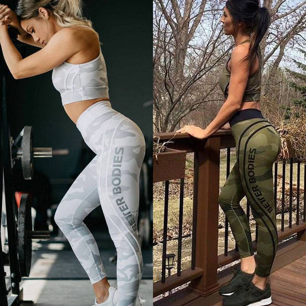 Women's Yoga Hot Style Camouflage Print Leggings